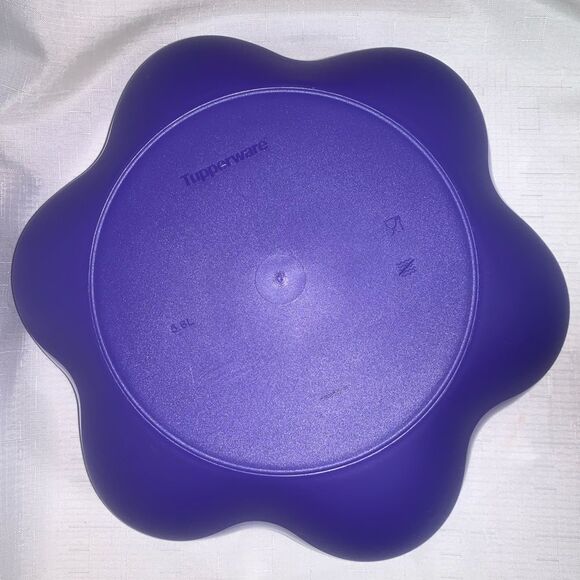Tupperware Chip N' Dip Serving Bowl & Tray - Ice Blue Set Entertaining Football - Picture 7 of 12